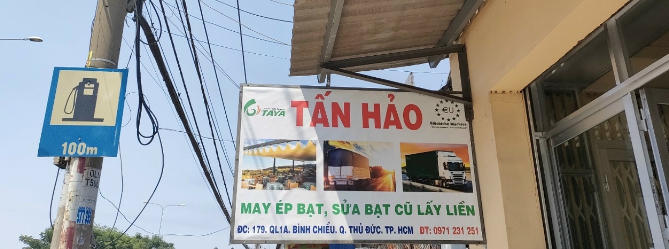 Mui Bạt Xe Tải Tấn Hảo