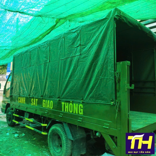 Bạt phủ thùng xe Cảnh sát giao thông